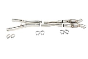 Chevrolet C6 Performance Exhaust - Kooks Headers - 2in. x 3in. Stainless Steel Long Tube Headers & 3in. x 3in. (OEM) Catted Stainless X-Pipe - `06-`13 Chevrolet C6 Performance Exhaust - Kooks Headers - 2in. x 3in. Stainless Steel Long Tube Headers & 3in. x 3in. (OEM) Catted Stainless X-Pipe - `06-`13